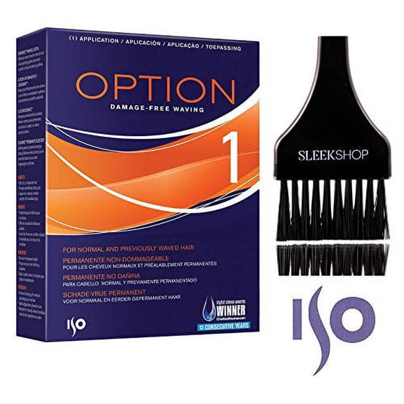 ISO OPTION Perm, Damage-Free Waving (with Sleek Tint Brush) - Option 1