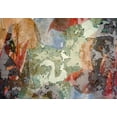 thumbnail image 2 of Abstract Wallpaper Wall Mural - Colorful Old Plaster Wall, 2 of 5
