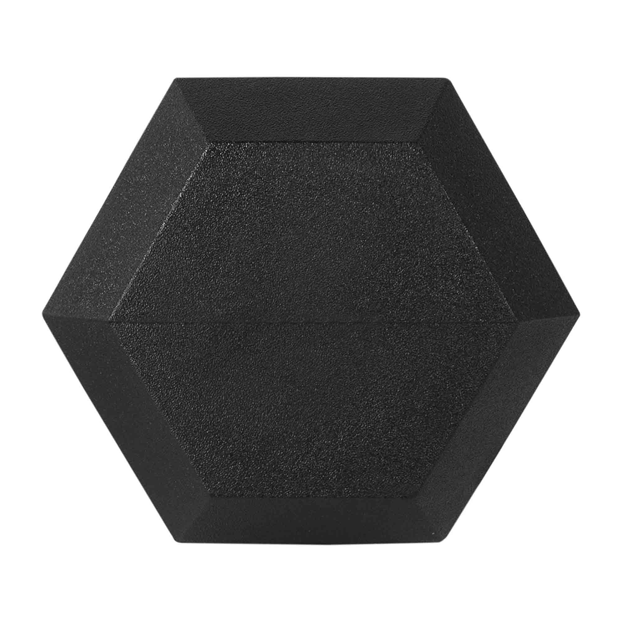 Signature Fitness Hex Dumbbells Workout Equipment Set of 5, 10, and 15 lbs