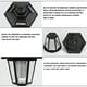 thumbnail image 4 of Lámpara Solar Hexagonal Pequeña para Exteriores, Lámpara Decorativa para Jardín, Lámpara de Pared Hexagonal, Lámpara de Suelo, 4 of 7