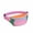 Pink, variant on Rainbow Fanny Pack for Women Men, Multi Pocket Waist Bag Crossbody Chest Bag, Adjustable Strap Lightweight Water Resistant Belt Bag for Festival Travel Hiking