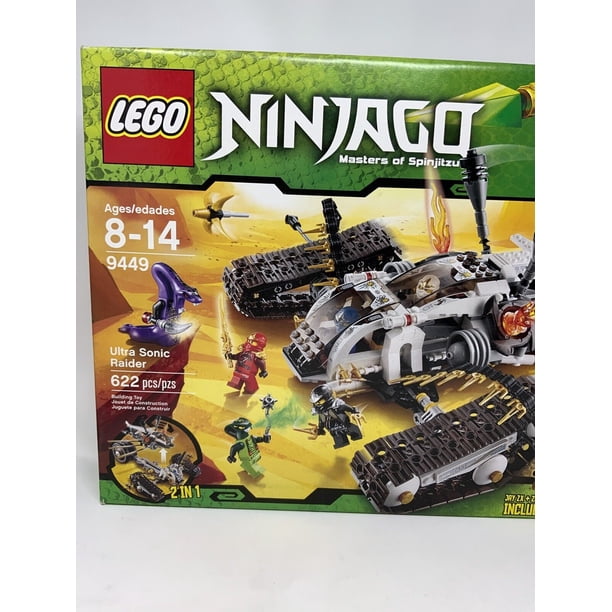 LEGO 9449 Ninjago Ultra Sonic Raider New Factory Sealed 622 pcs