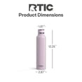 thumbnail image 4 of RTIC 26 oz Ceramic Lined Insulated Journey Water Bottle, Leak-Proof Lid, Pale Pink Glitter, 4 of 8