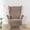 brown, variant on AIGIA Wingback Chair Cover 2-Piece Soft Stretch Wing Chair Slipcover Armchair Sofa Couch Cover with Elastic Bottom for Living Room Bedroom