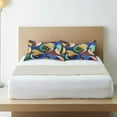 thumbnail image 6 of Coolnut African Woman Portraits Satin Pillowcase for Hair and Skin Silk Pillowcase, Standard Size(20x26 inches) - Slip Cooling Satin Pillow Covers with Envelope Closure（450） Home Decor Gifts, 6 of 7