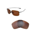 thumbnail image 5 of Walleva Brown Polarized Replacement Lenses for Maui Jim Hema Sunglasses, 5 of 5