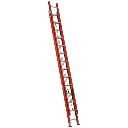 Louisville Ladder 28-Foot Fiberglass Extension Ladder, 300-Pound Load Capacity, Type IA, FE3228