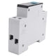 thumbnail image 4 of 40A Tuya MonofáSico Din Riel WIFI Medidor de EnergíA Inteligente Temporizador Monitor de Consumo de EnergíA KWh VatíMetro, Negro con MedicióN, 4 of 5