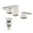 thumbnail image 3 of Kibi Cube 8" Bathroom Sink Widespread Faucet with Drain Assembly, 3 of 3