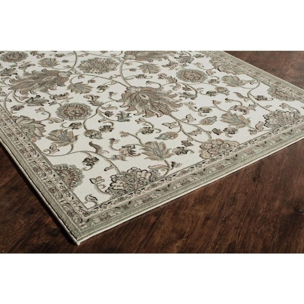 Rugs America Riley Collection Louise Area Rug Tan