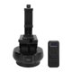 thumbnail image 3 of M Buder Cabezal de Trípode Panorámico Motorizado 2.4G con Control Remoto Inalámbrico, Rotación 360 Grados, Compatible con Cámaras DSLR, Mirrorless y Teléfonos Móviles, Carga USB Tipo C, 3 of 9