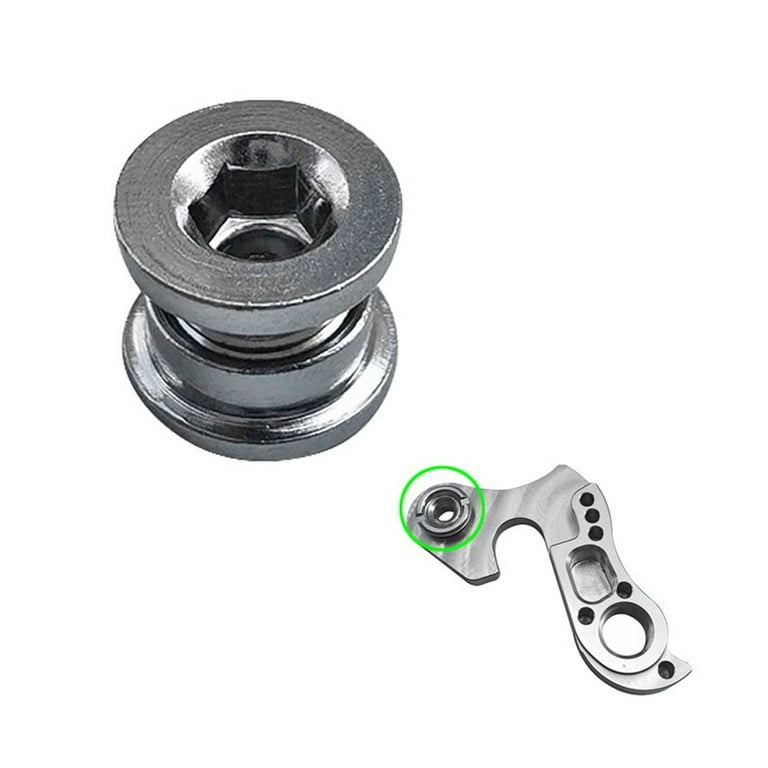 Cogfs 10 Pcs Bicycle Derailleur Hanger Tail Hook M8 Lock Screw