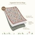 thumbnail image 5 of Moynesa Christmas Runner Rugs 2'x8' Beige Hallway Rug Xmas Tree Runner Kitchen Rug Washable Rug Non Slip Moroccan Carpet Holiday Decor Geometric Soft Rug for Bedroom Bathroom Laundry Living Room, 5 of 11