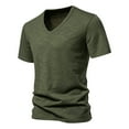 thumbnail image 1 of pstuiky camisetas para hombre, Camiseta de manga corta con cuello redondo y estampado de letras para hombre camisas casuales para hombre l, 1 of 6