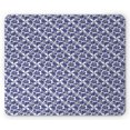 thumbnail image 1 of Floral Mouse Pad, Abstract Rose Flower Branch with Leaves Garden Art Vintage Deco Illustration, Rectangle Non-Slip Rubber Mousepad, Violet Blue White, by Ambesonne, 1 of 2