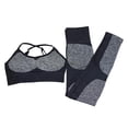 thumbnail image 1 of Conjunto de de pantalones de control de barriga para mujer , Negro L L DYNWAVEMX Traje de entrenamiento para mujeres, 1 of 8