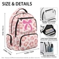 thumbnail image 7 of KUIFORTI Leopard Print Bow Boys School Backpack Durable Large Capacity Kids Bookbag with Multiple Organizer Compartments for Elementary Primary Middle Back to School Essentials Gifts, 7 of 7