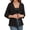 2# Black, variant on Fshiont Womens Cardigan 3/4 Length Sleeve Lightweight Lace Open Front Cardigans Summer Casual Loose Fashion Tops Wine XL