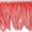 Coral, variant on ZUCKER⢠Bleach Dyed Coque Tail Feather Fringe - 14" - Seafoam