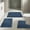 Misty Blue, variant on GoXteam Bathroom Rugs Chenille Bath mat 3 Piece Set, Super Absorbent, Strong PVC Non Slip Backing, Bath mats for Bathroom, Plush Shaggy, Thick, Machine Washable, Bathtub, Toilet, Dark Gray