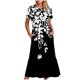 thumbnail image 1 of Vestido de Suéter para Mujeres Cuello U de Punto con Encaje Vestido de Temperamento de Moda, Vestido Cálido de Invierno de Poliéster para Diario, Fiesta Y Caso de Exposición, 1 of 3