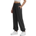 thumbnail image 3 of Sundazz Baggy Sweatpants for Women High Waisted Workout Joggers Comfy Sweat Pants with Pockets, XS-XL, 3 of 9