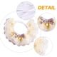 thumbnail image 3 of Collar para perro y gato con perla, babero para mascotas, bufandas bonitas, collar con correa para el cuello, suministros para disfraces de mascotas (amarillo), 3 of 5