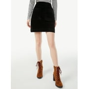 Free Assembly Women's Patch Pocket Mini Skirt