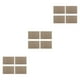thumbnail image 4 of Inteprter 4 piezas de manteles individuales de lino con aislamiento térmico para de comedor, vajilla lavable, mantel individual para el hogar, Type1 NO1, 4 of 6