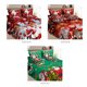thumbnail image 2 of Juego de cama de 4 piezas, sábanas y funda de edredón, regalo de Navidad y Año Nuevo Meterk  C King Size, 2 of 7