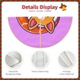 thumbnail image 4 of Daiia Corgi In Sushi Roll Drawing Merry Christmas Tree Skirt , Xmas Large Lace-up Tree Skirt, Santa Snowflakes Rustic Home Decorations New Year Party Farmhouse Decor-48", 4 of 7