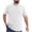 White, variant on Zimjoy Big and Tall Men's Short Sleeve Tees Plus Size Tshirts Crew Neck Loose Solid Color Summer Casual Basic Tops White L