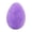 Purple, variant on Modern Style Foam Easter Eggs with Velvet Finish in Assorted Colors for Holiday Decor and Tabletop Display in Blue