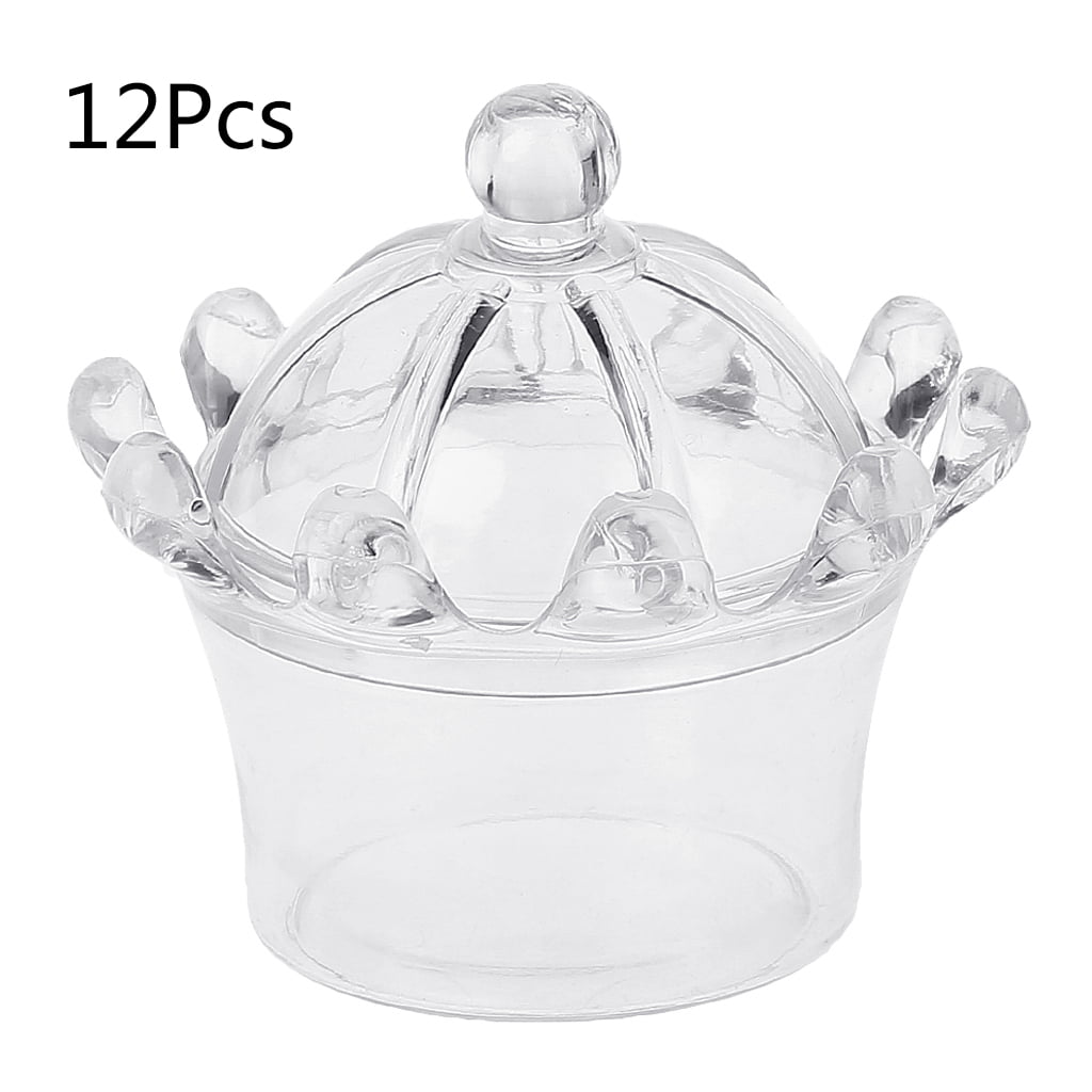 Case Candy Shaped Sweet Wedding Clear Container Transparent Candy Box Plastic 