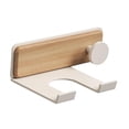 thumbnail image 1 of Soporte para secador de pelo, herramienta de estilismo para dormitorio, Hotel, montado en la pared, ahorro de espacio con enchufe con gancho, 1 of 8