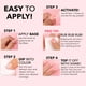 thumbnail image 4 of Polvo de inmersión Kiara Sky Professional Nails Medium Pink 60 ml, 4 of 5
