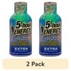 (2 pack) 5-hour Energy Shot, Extra Strength, Tropical Burst