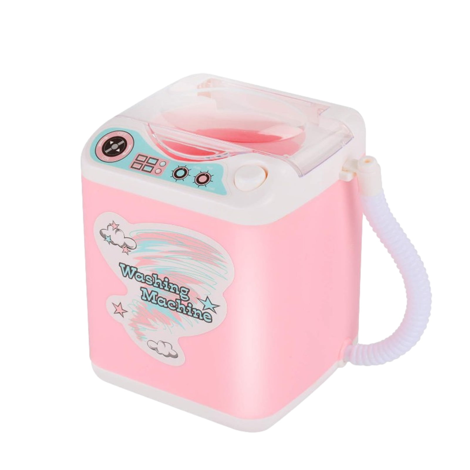 Mini Makeup Blender Washing Machine Brush Beauty Cleaning Automatic Toy With Box 