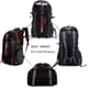 thumbnail image 4 of Mochila de Senderismo Vhermosa Ligera 40 L Resistente Al Agua Multifuncional, 4 of 5