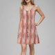 thumbnail image 4 of Camisón de poliéster para mujer, vestido de tirantes con cuello en V y botones para vacaciones de primavera y verano., 4 of 8