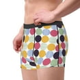 thumbnail image 4 of Kll Polka Dot Men'S Cotton Boxer Briefs Underwear-Medium, 4 of 9