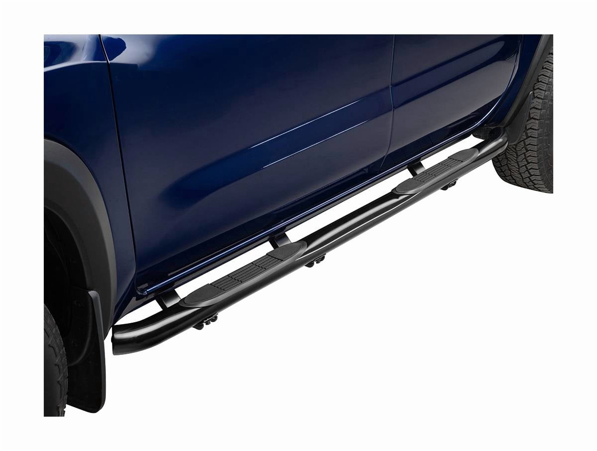 Ionic by RealTruck Pro Series 3" Black Nerf Bars Compatible with 2005-2017 Frontier Crew Cab
