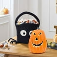 thumbnail image 4 of Cozival Halloween Jack O'Lantern Pumpkin Decoration, Light-Up Hollow Plastic Table Decor for Indoor Outdoor Fall Party, Spooky Centerpiece, 4 of 4