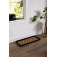 thumbnail image 6 of BirdRock Home Rubber Boot Tray with Coir Insert - 34 inch Decorative Boot Tray for Entryway , 6 of 9