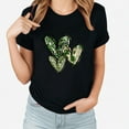 thumbnail image 1 of LSLJS T-shirt Imprimé pour la Saint-Patrick avec Col Rond et Manches Courtes, Cadeaux pour Femmes, 1 of 3