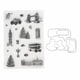 thumbnail image 1 of Sellos de Navidad DIY, sello transparente reutilizable con troquel de corte para tarjeta, decoración de álbumes de fotos y libros de recortes, 1 of 5