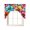 Multicolor, variant on Bohemia Floral Kitchen Curtains Set for Windows 3 Piece Cafe Curtains 24 Inch Length Swag Curtains Valances and Tier Set Summer Abstract Flower Blossom Leaf Watercolor Drapes for Bedroom Bathroom