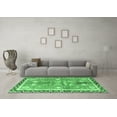thumbnail image 3 of Ahgly Company Indoor Square Persian Emerald Green Traditional Area Rugs, 3' Square, 3 of 4