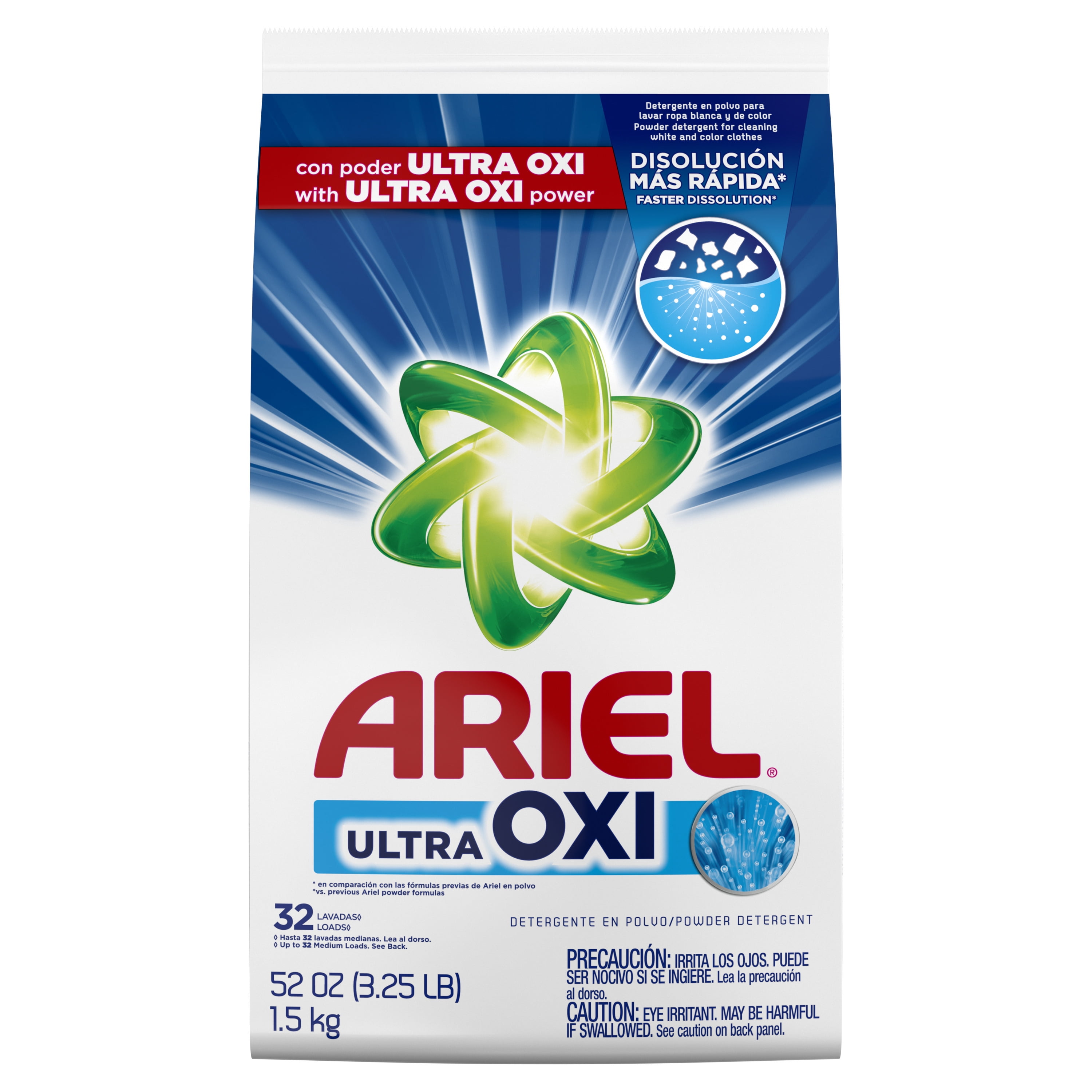 ARIEL PWD ULTRA OXI 6/2.7KG 60LD BB2 product reference