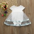 thumbnail image 6 of Kiijoy Girls Bow Romper Tutu Dress Mesh Tulle Birthday Party Princess Dress, Sizes 9M, 6 of 7
